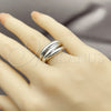 Rhodium Gold Filled Elegant Ring, Polished, Rhodium Finish, 01.163.0018.1 (One size fits all) for wholesale, additional product view 3