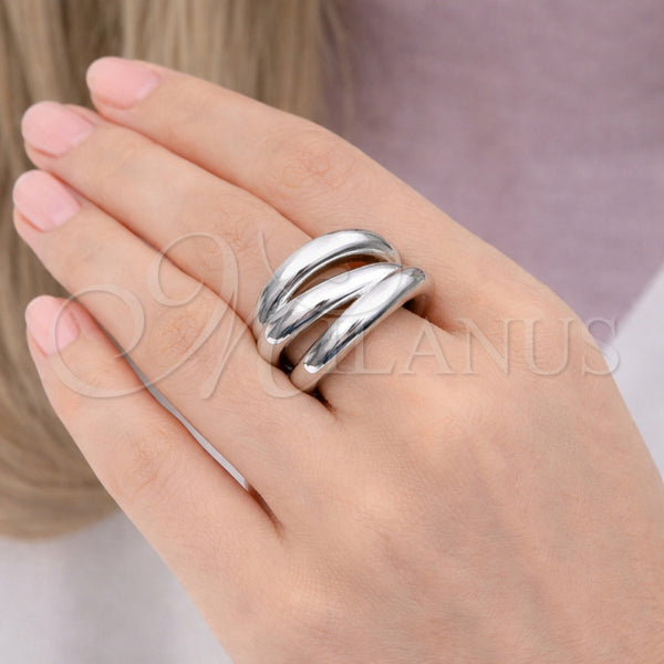 White Gold Filled Ring — Elegant Ring Polished 01. One size fits all — alternate product view — SKU 164817 | Oro Laminado Blanco anillo — Elegant Ring pulido 01. One size fits all — SKU 164817