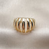 Oro Laminado Elegant Ring, Gold Filled Style Polished, Golden Finish, 01.163.0020 (One size fits all) for wholesale, additional product view 4