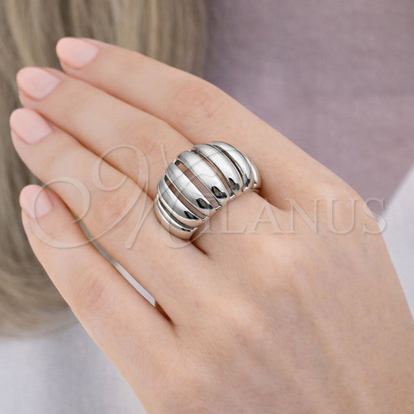 White Gold Filled Ring — Elegant Ring Polished 01. One size fits all — alternate product view — SKU 164819 | Oro Laminado Blanco anillo — Elegant Ring pulido 01. One size fits all — SKU 164819