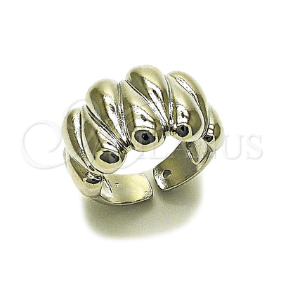 Rhodium Gold Filled Elegant Ring, Heart Design, Polished, Rhodium Finish, 01.163.0021.1 (One size fits all) for wholesale, main product view