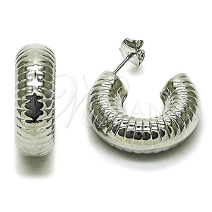 White Gold Filled Ring — Stud Earring Hollow Design Diamond Cutting 02. — main product view — SKU 164840 | Oro Laminado Blanco anillo — Stud Earring Hollow diseño Diamond Cutting 02. — SKU 164840