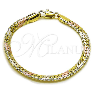 Dorado Oro Laminado Pulsera, vista principal del producto por Mayoreo, vista principal del producto