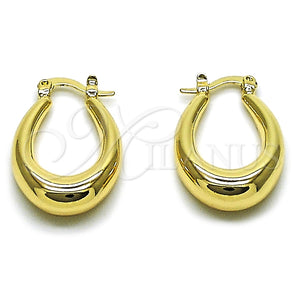Gold Filled Hoop Earrings — Small Hoop Hollow Design Polished 02. — main product view — SKU 165047 | Oro Laminado aretes de aro — aro pequeño Hollow diseño pulido 02. — SKU 165047