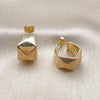 Oro Laminado Small Hoop, Gold Filled Style Polished, Golden Finish, 02.413.0004.18