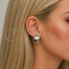 Rhodium Gold Filled Small Hoop, Polished, Rhodium Finish, 02.413.0004.1.18 for wholesale, additional product view 2