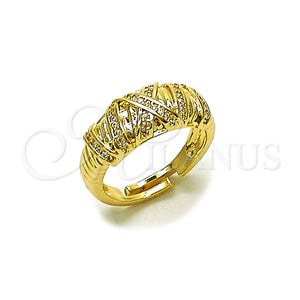 Gold Filled Ring — Multi Stone Ring with White Cubic Zirconia Polished — main product view — SKU 165078 | Oro Laminado anillo — Multi Stone Ring with blanco Cubic Zirconia pulido — SKU 165078