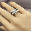 Dorado Oro Laminado Anillo, vista 3 de la galería del producto por Mayoreo, vista adicional 3 del producto