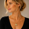Oro Laminado Religious Pendant, Gold Filled Style Elephant Design, with White and Garnet Cubic Zirconia, Polished, Golden Finish, 05.342.0259