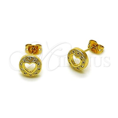 Gold Filled Gold-Filled Heart Earrings 02.342.0373 for wholesale, main product view