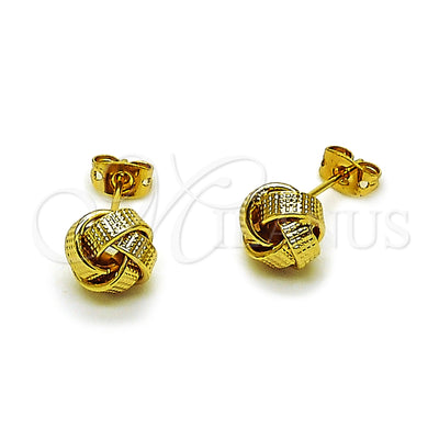 Aretes de Oro Laminado 02.342.0381 por Mayoreo, vista principal del producto