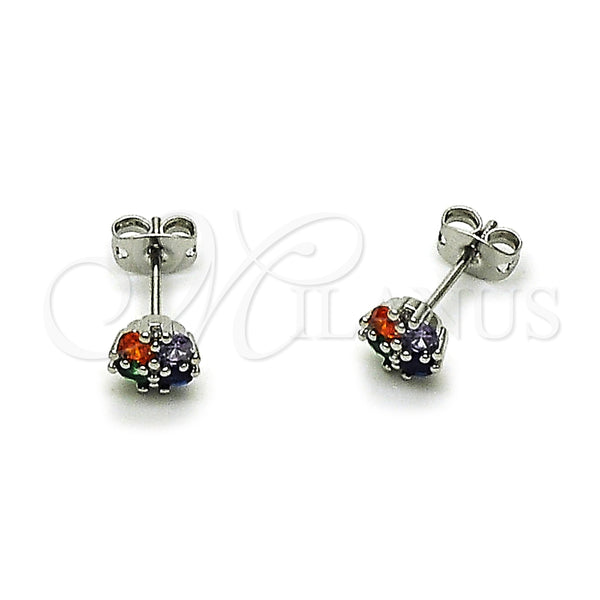 Rhodium Gold-Filled Earrings 02.342.0389.1 — main product image — SKU 165215 | Aretes de Oro Laminado con Rodio 02.342.0389.1 — imagen principal del producto — SKU 165215