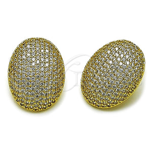 Gold Filled Ring — Stud Earring with White Cubic Zirconia Polished 02. — main product view — SKU 165297 | Oro Laminado anillo — Stud Earring with blanco Cubic Zirconia pulido 02. — SKU 165297