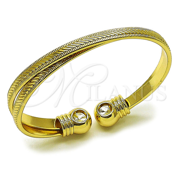 Gold Filled Jewelry — Individual Bangle Diamond Cutting 07. Thickness Size 1 — main product view — SKU 165315 | Oro Laminado joyería — Individual Bangle Diamond Cutting 07. Thickness Size 1 — SKU 165315