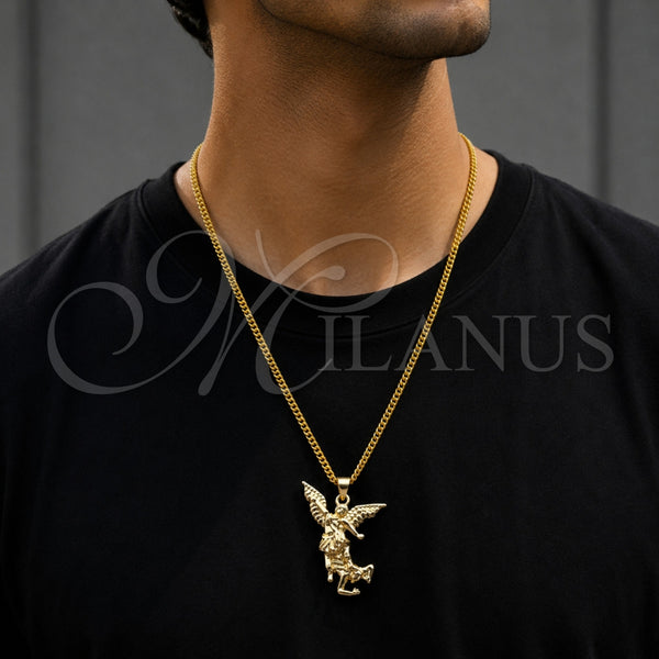 Gold Filled Pendant — Religious Pendant Polished 05. — alternate product view — SKU 165364 | Oro Laminado dije — Religious Pendant pulido 05. — SKU 165364