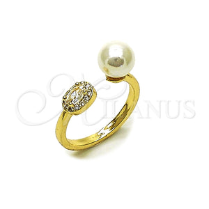 Gold Filled Ring — Multi Stone Ring Ball and Cluster Design with — main product view — SKU 165421 | Oro Laminado anillo — Multi Stone Ring Ball and Cluster diseño with — SKU 165421