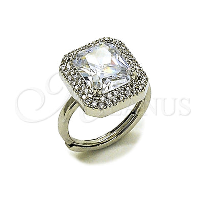 White Gold Filled Rhodium Gold-Filled Cluster Ring 01.424.0020 for wholesale, main product view