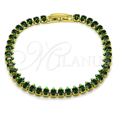Pulsera de Oro Laminado 03.424.0008.2.07 por Mayoreo, vista principal del producto