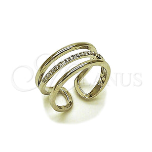 White Gold Filled Ring — Multi Stone Ring with White Micro Pave Polished — main product view — SKU 165496 | Oro Laminado Blanco anillo — Multi Stone Ring with blanco Micro Pave pulido — SKU 165496