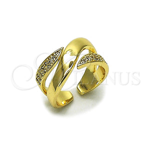 Gold Filled Ring — Multi Stone Ring with White Cubic Zirconia Polished — main product view — SKU 165507 | Oro Laminado anillo — Multi Stone Ring with blanco Cubic Zirconia pulido — SKU 165507