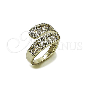 White Gold Filled Ring — Multi Stone Ring Cluster and Teardrop Design with — main product view — SKU 165517 | Oro Laminado Blanco anillo — Multi Stone Ring Cluster and Teardrop diseño with — SKU 165517