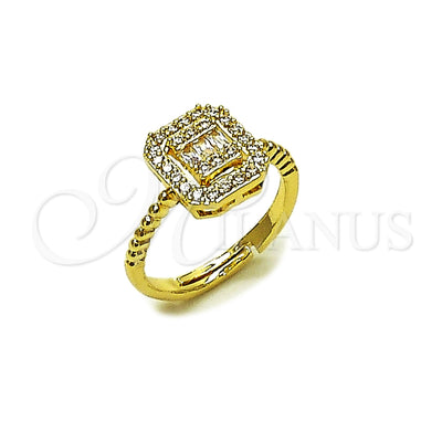 Gold Filled Gold-Filled Cluster and Baguette Ring 01.266.0106 for wholesale, main product view