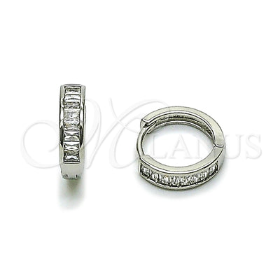 White Gold Filled Rhodium Gold-Filled Hoop Earrings 02.266.0086.1.15 for wholesale, main product view