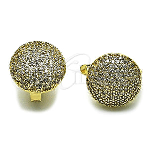 Gold Filled Ring — Leverback Earring with White Cubic Zirconia Polished 02. — main product view — SKU 165549 | Oro Laminado anillo — Leverback Earring with blanco Cubic Zirconia pulido 02. — SKU 165549