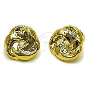 Stainless Steel Ring — Stud Earring Love Knot Design Polished 02. — main product view — SKU 165596 | Acero Inoxidable anillo — Stud Earring Love Knot diseño pulido 02. — SKU 165596
