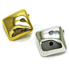 Stainless Steel Stud Earring, Polished, Golden Finish, 02.467.0004