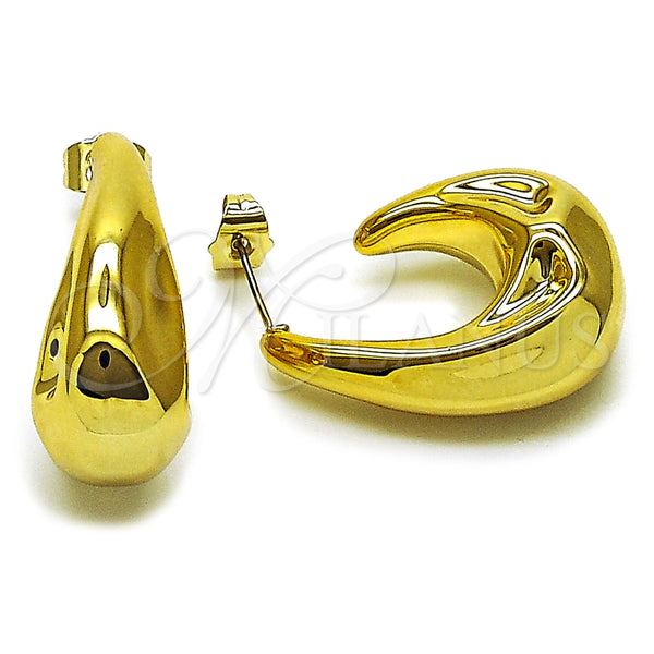 Stainless Steel Ring — Stud Earring Polished 02. — main product view — SKU 165598 | Acero Inoxidable anillo — Stud Earring pulido 02. — SKU 165598