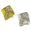 Stainless Steel Stud Earring, Polished, Golden Finish, 02.467.0010