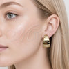 Stainless Steel Medium Hoop, Polished, Golden Finish, 02.467.0011.30