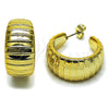 Stainless Steel Medium Hoop, Polished, Golden Finish, 02.467.0011.30