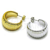 Stainless Steel Medium Hoop, Polished, Golden Finish, 02.467.0011.30