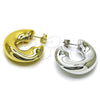 Stainless Steel Medium Hoop, Polished, Golden Finish, 02.467.0015.30