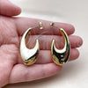 Stainless Steel Small Hoop, Polished, Golden Finish, 02.467.0017.20