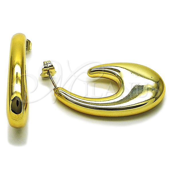 Stainless Steel Hoop Earrings — Small Hoop Polished 02. — main product view — SKU 165611 | Acero Inoxidable aretes de aro — aro pequeño pulido 02. — SKU 165611