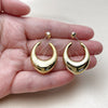 Stainless Steel Small Hoop, Polished, Golden Finish, 02.467.0019.25