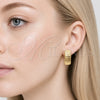 Stainless Steel Small Hoop, Polished, Golden Finish, 02.467.0021.25