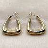Stainless Steel Medium Hoop, Polished, Golden Finish, 02.467.0022.30