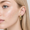 Stainless Steel Medium Hoop, Polished, Golden Finish, 02.467.0024.30
