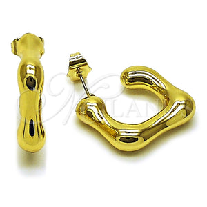 Stainless Steel Hoop Earrings — Small Hoop Polished 02. — main product view — SKU 165623 | Acero Inoxidable aretes de aro — aro pequeño pulido 02. — SKU 165623