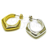 Rhodium Gold Filled Medium Hoop, Polished, Rhodium Finish, 02.467.0018.1.25