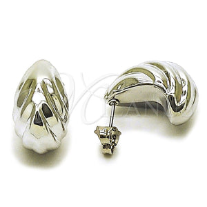 White Gold Filled Ring — Stud Earring Teardrop Design Polished 02. — main product view — SKU 165629 | Oro Laminado Blanco anillo — Stud Earring Teardrop diseño pulido 02. — SKU 165629
