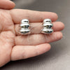 Rhodium Gold Filled Stud Earring, Polished, Rhodium Finish, 02.467.0007.1