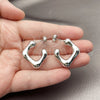 Rhodium Gold Filled Small Hoop, Polished, Rhodium Finish, 02.467.0025.1.25