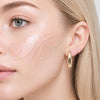 Stainless Steel Medium Hoop, Polished, Golden Finish, 02.467.0027.35