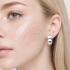Rhodium Gold Filled Medium Hoop, Polished, Rhodium Finish, 02.467.0013.1.30