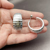 Rhodium Gold Filled Medium Hoop, Polished, Rhodium Finish, 02.467.0011.1.30